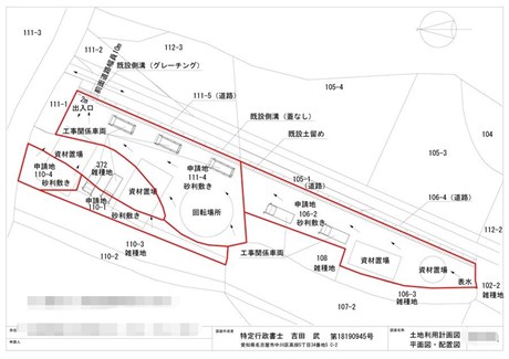 農地転用（土地利用計画図）